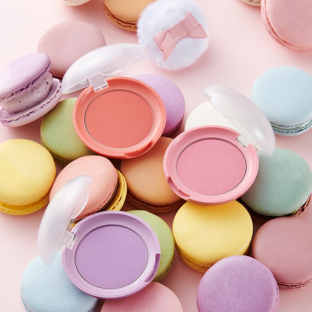 ETUDE Lovely Cookie Blusher #BE101 Ginger Honey Cookie 4g | Glowing & Natural Powder Blush with Long-Lasting Sebum Control | Easy Application | Puffy Cushion for a Lovely Makeup Look